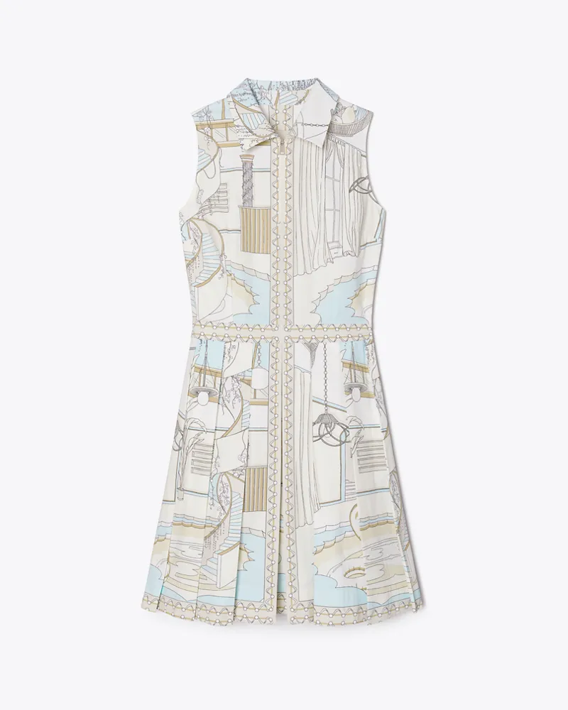 Tory Burch Damen Bedrucktes Golfkleid The