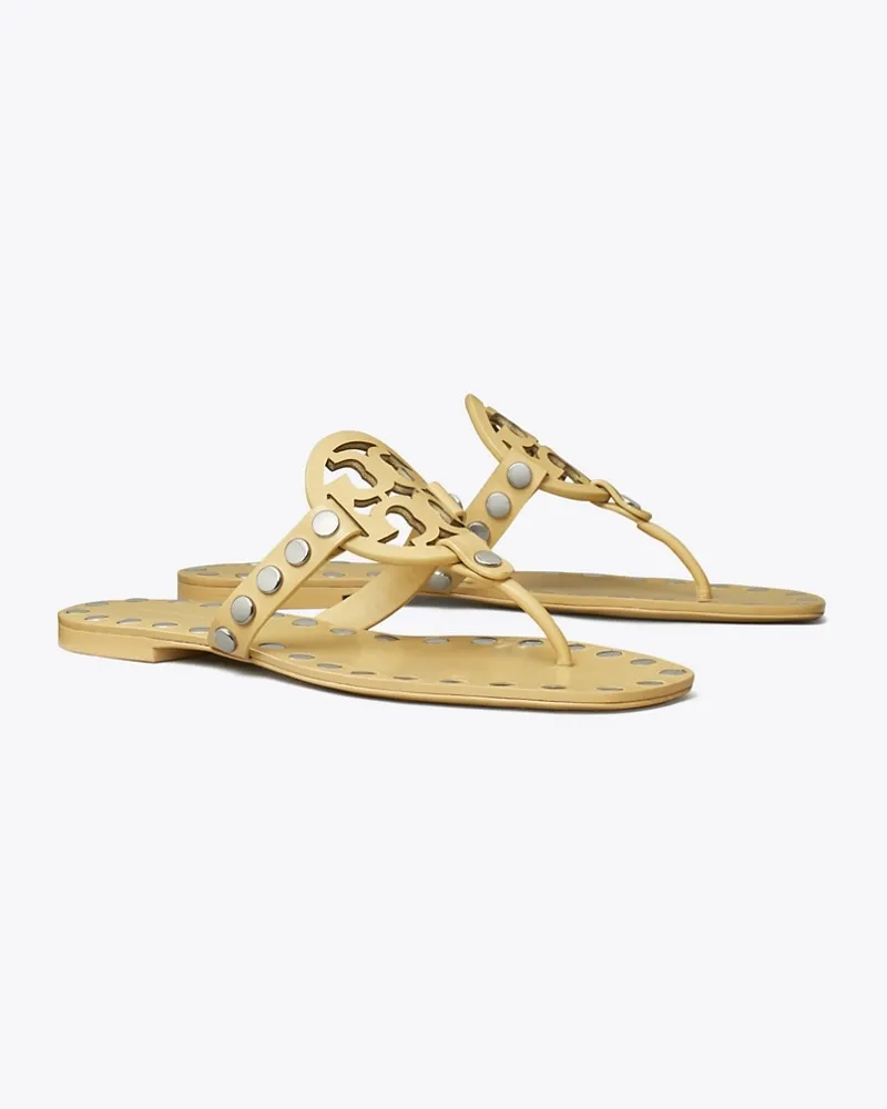 Tory Burch Damen Miller Sandale mit Nieten Cantucci