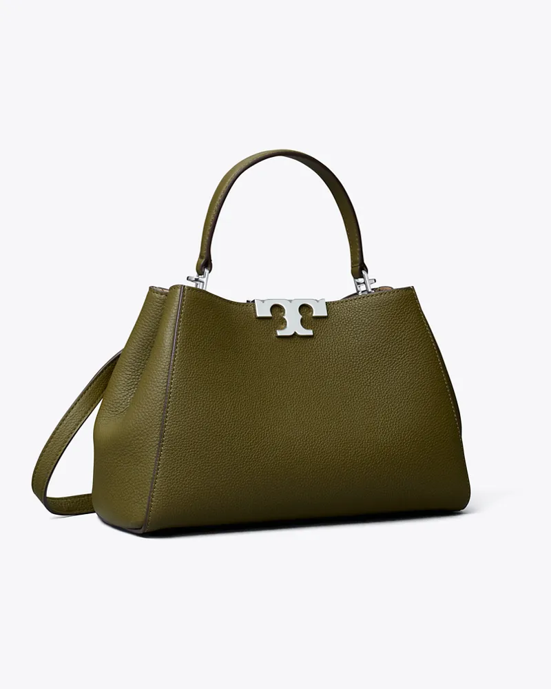 Tory Burch Damen Mittelgroße, weiche Eleanor Henkeltasche Leccio