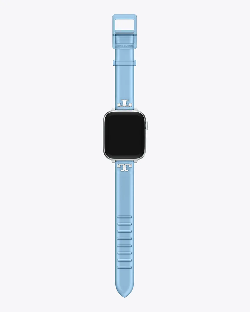 Tory Burch Damen Single-T-Jelly-Armband für die Apple Watch Light