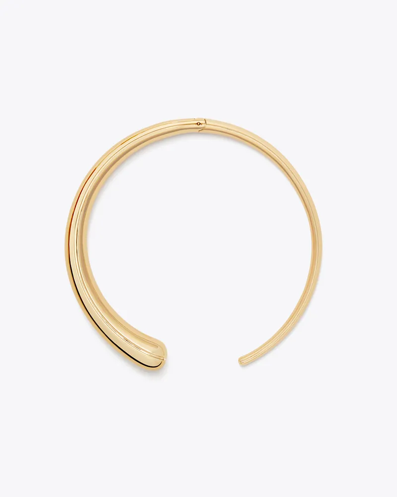 Tory Burch Collierkette mit Piercingdetail Light