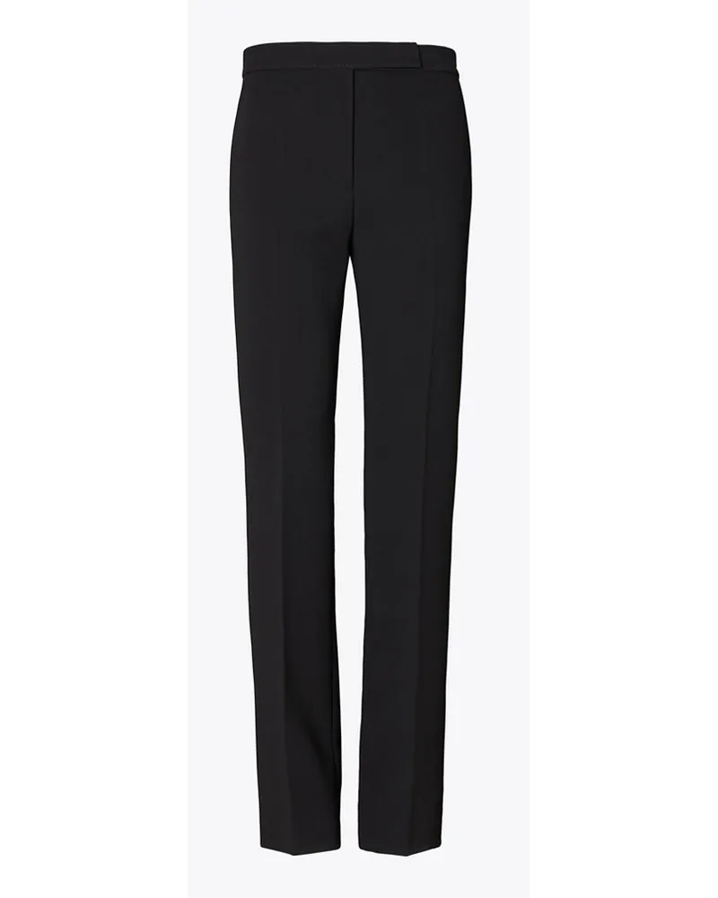 Tory Burch Boot-Cut Crepe Pant Black