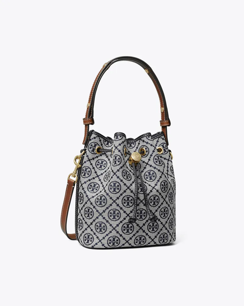 Tory Burch Damen T Monogram Bucket Bag Tory