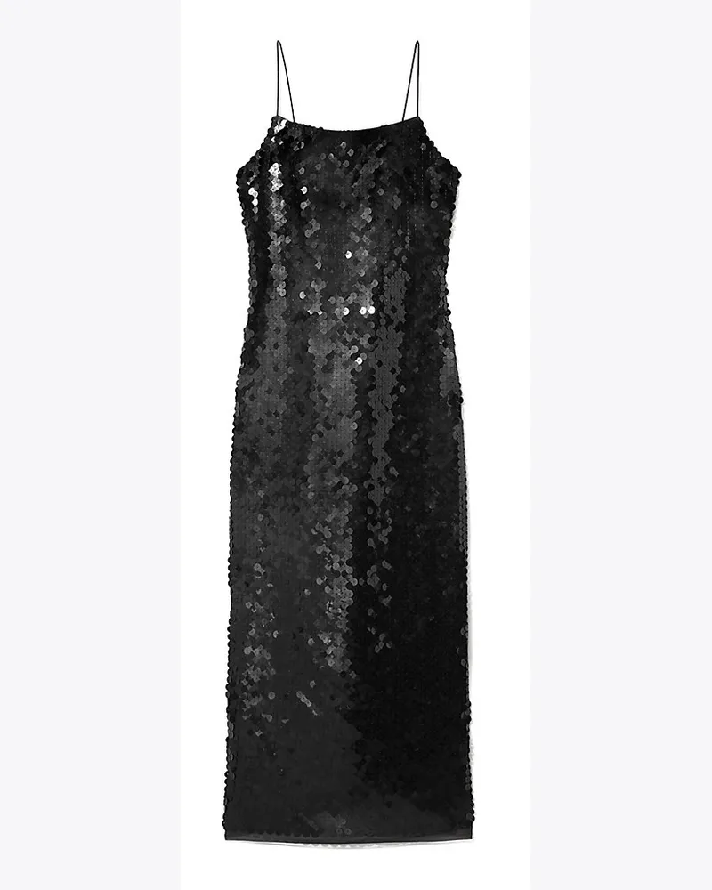 Tory Burch Trägerkleid Mit Pailletten Dark