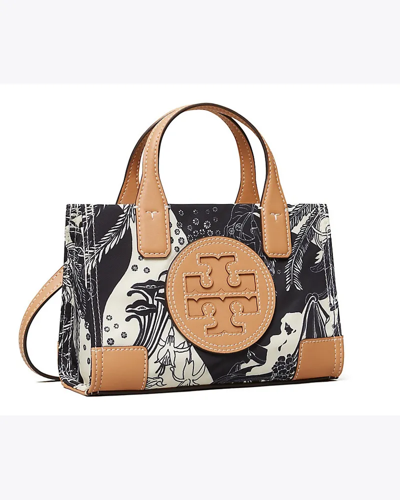 Tory Burch Bedruckte Ella Mini Tote Bag Aus Nylon 