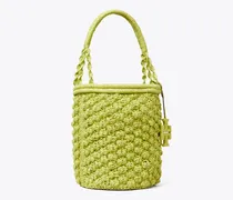 Damen Ella Hand-Crocheted Popcorn Bucket Bag