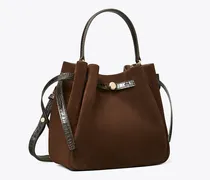 Damen Romy Bucket Bag aus Wildleder