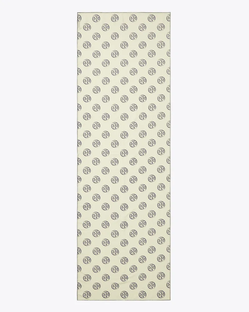 Tory Burch Damen T Monogram Oblong Scarf Ballpoint