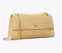 Damen Kira Turnlock Woven Shoulder Bag