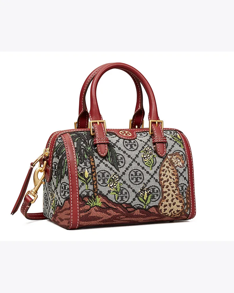 Tory Burch Bestickte Mini Barrel Bag Mit T-Monogramm 