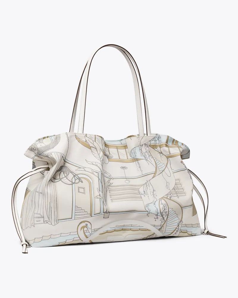 Tory Burch Damen Ella Printed Drawstring Tote The