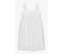 Cotton Broderie Anglaise Mini Dress