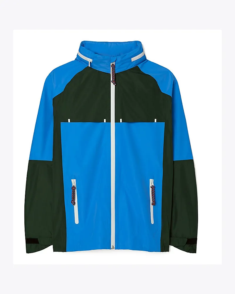 Tory Sport Wetterfeste Jacke In Blockfarben Vintage