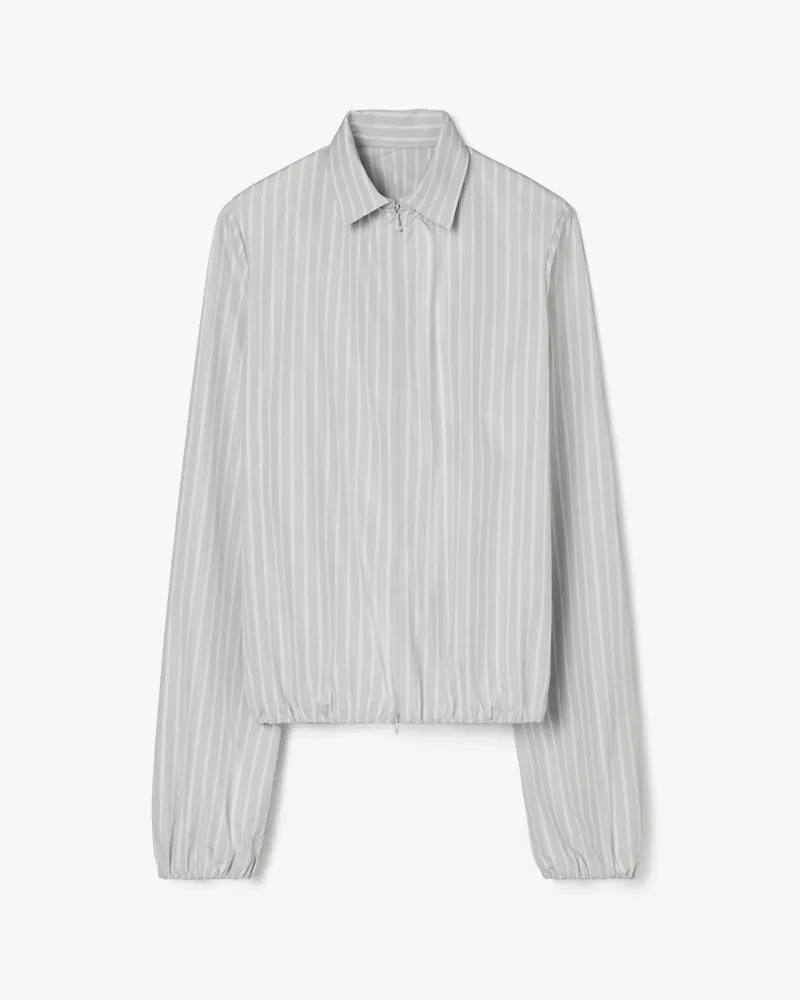 Tory Burch Damen Gestreiftes Baumwolltop Medium