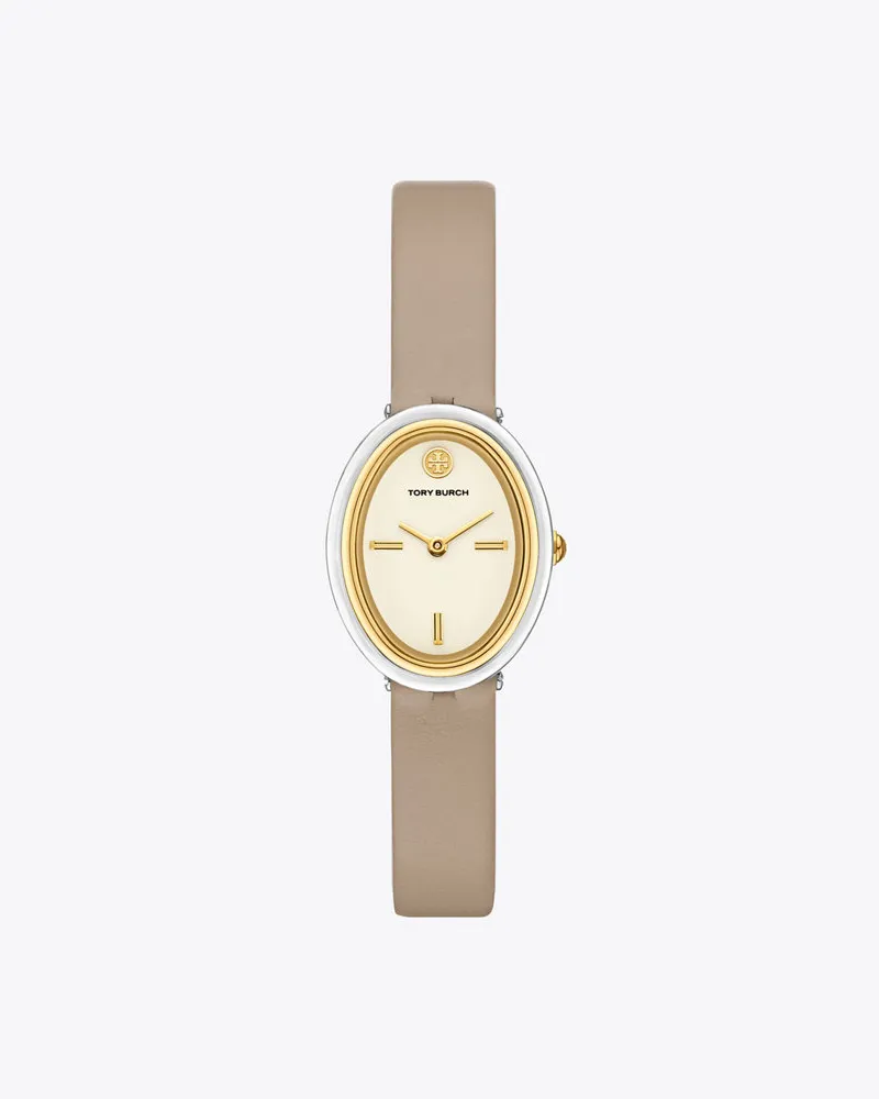 Tory Burch Oval Watch Grey