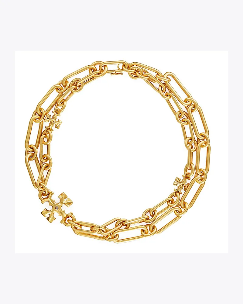 Tory Burch Roxanne Chain Layered Necklace 