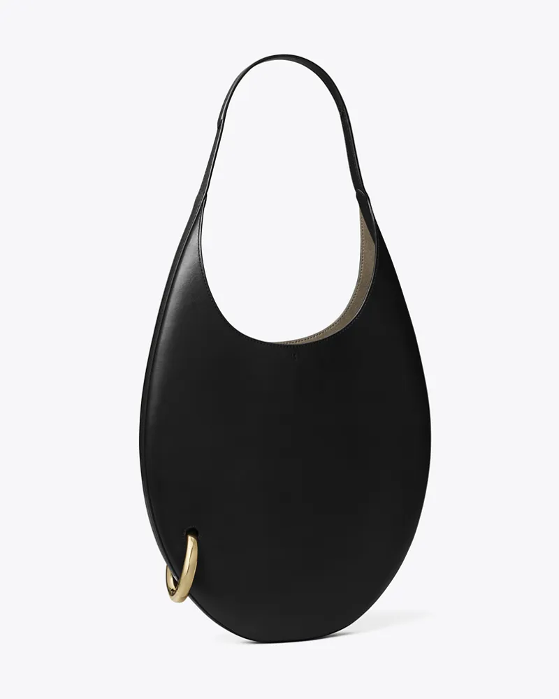 Tory Burch Damen Pierced Handbag Black