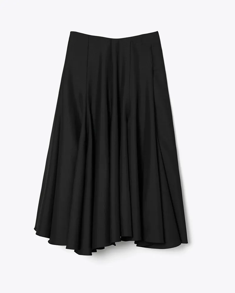 Tory Burch Damen Wool Skirt Black