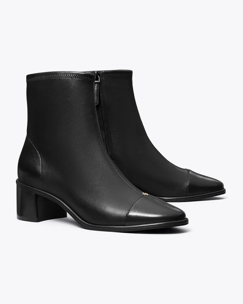 Tory Burch Damen Stiefelette mit Zehenkappe und Absatz Perfect