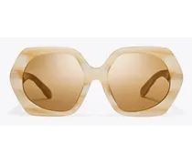 Kira Oversized Geometric Sunglasses
