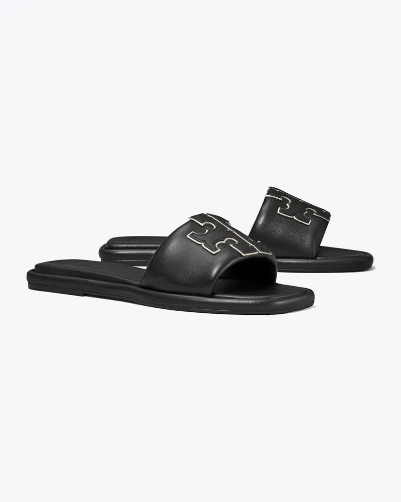 Tory Burch Damen Sportslide mit Doppel-T Perfect