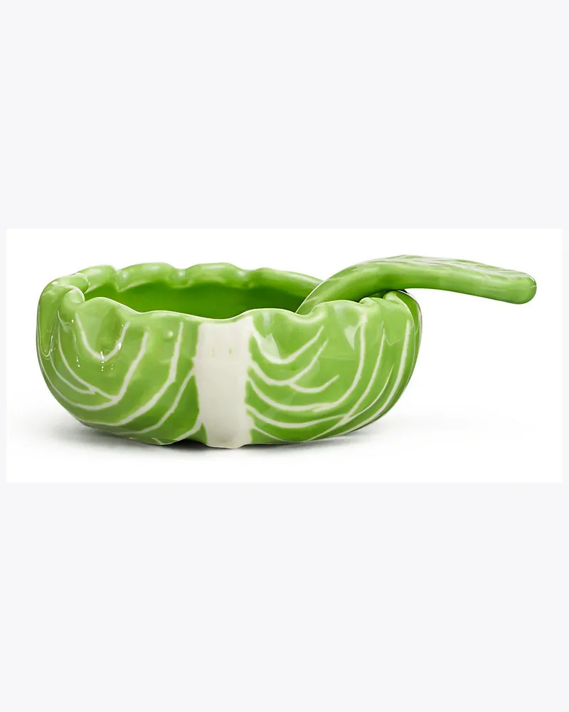 Tory Burch Lettuce Ware Salt Cellar, Set Of 2 
