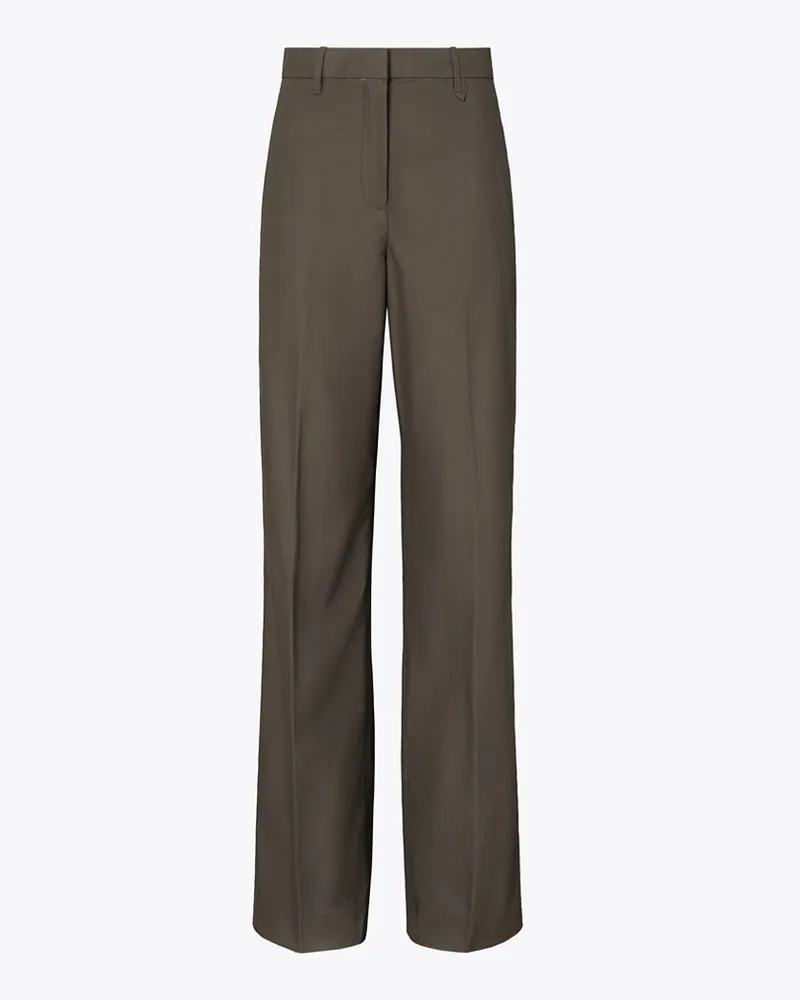 Tory Burch Hose aus gebürsteter Baumwolle Light