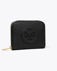 Tory Burch Small Ella Bio Zip Wallet Black