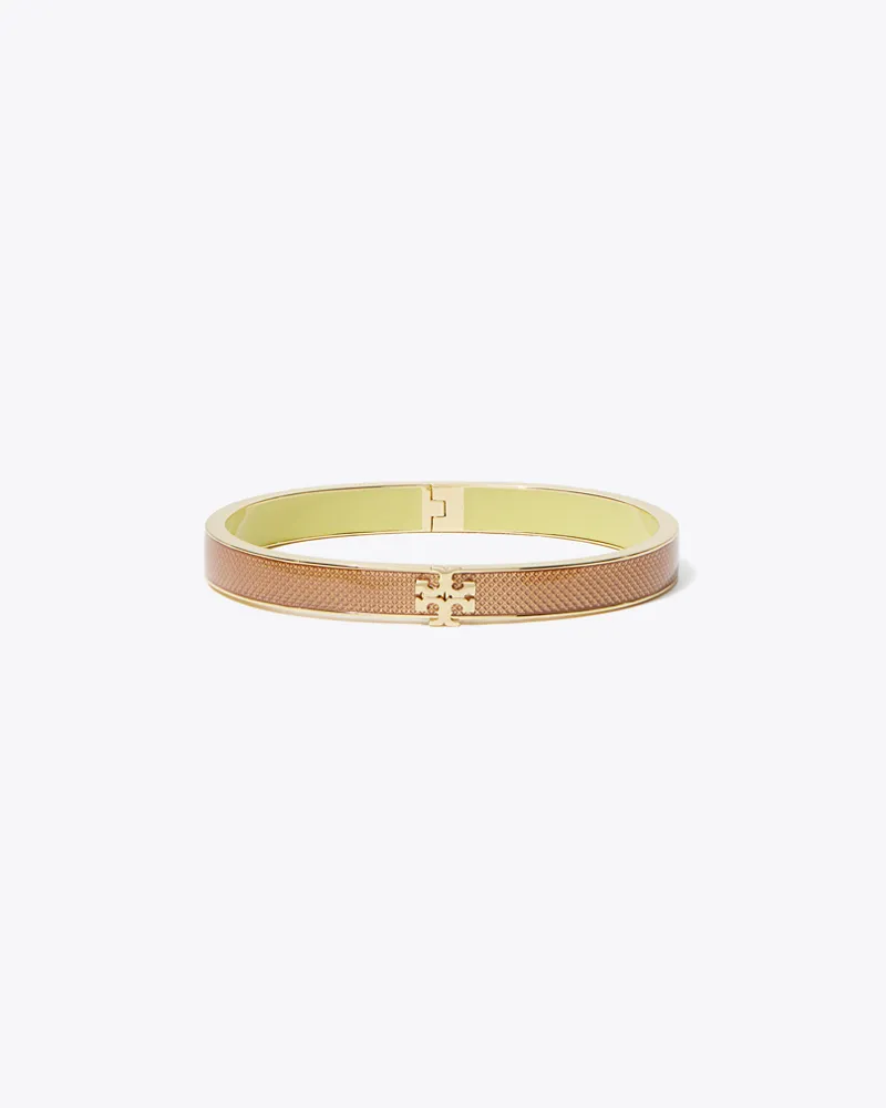 Tory Burch Damen Medium Icon Guilloché Enamel Bracelet Tory