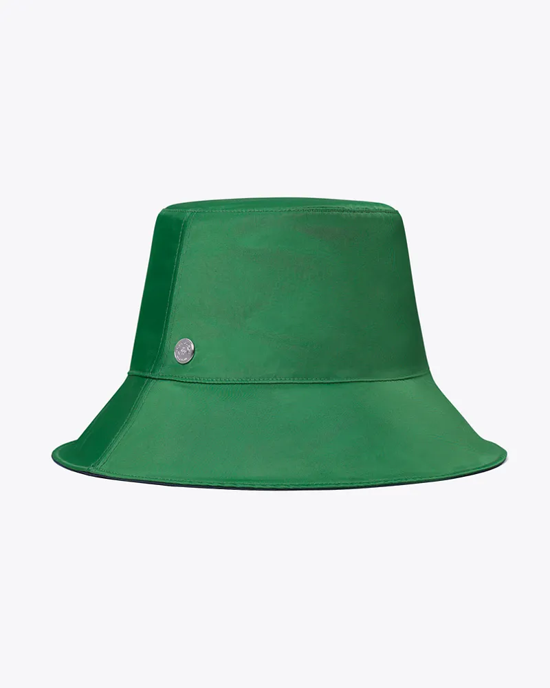 Tory Burch Damen Fischerhut mit Twist-Effekt Basil