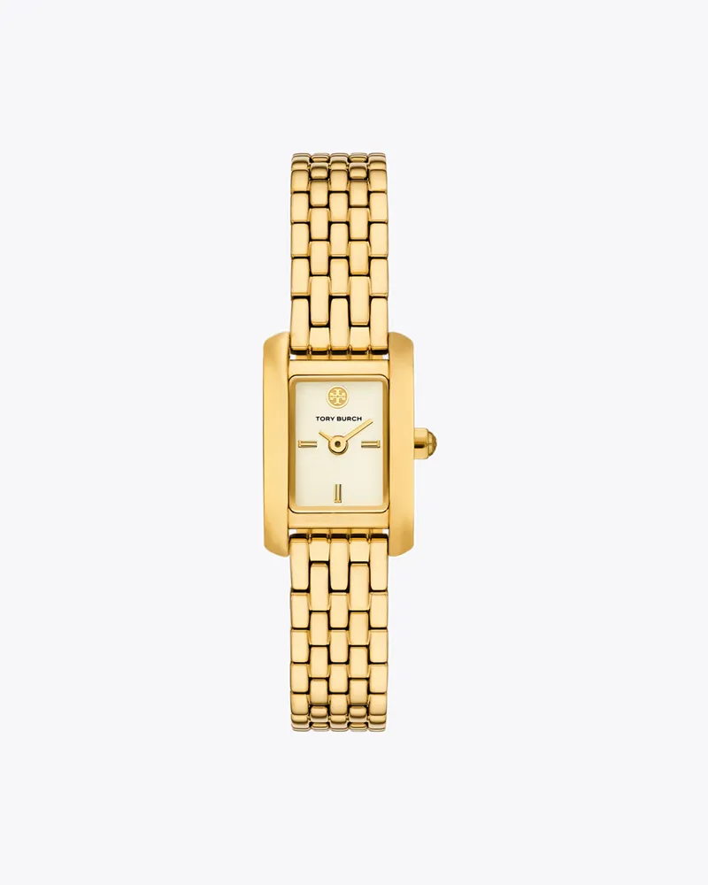 Tory Burch Damen Mini Eleanor Watch Ivory