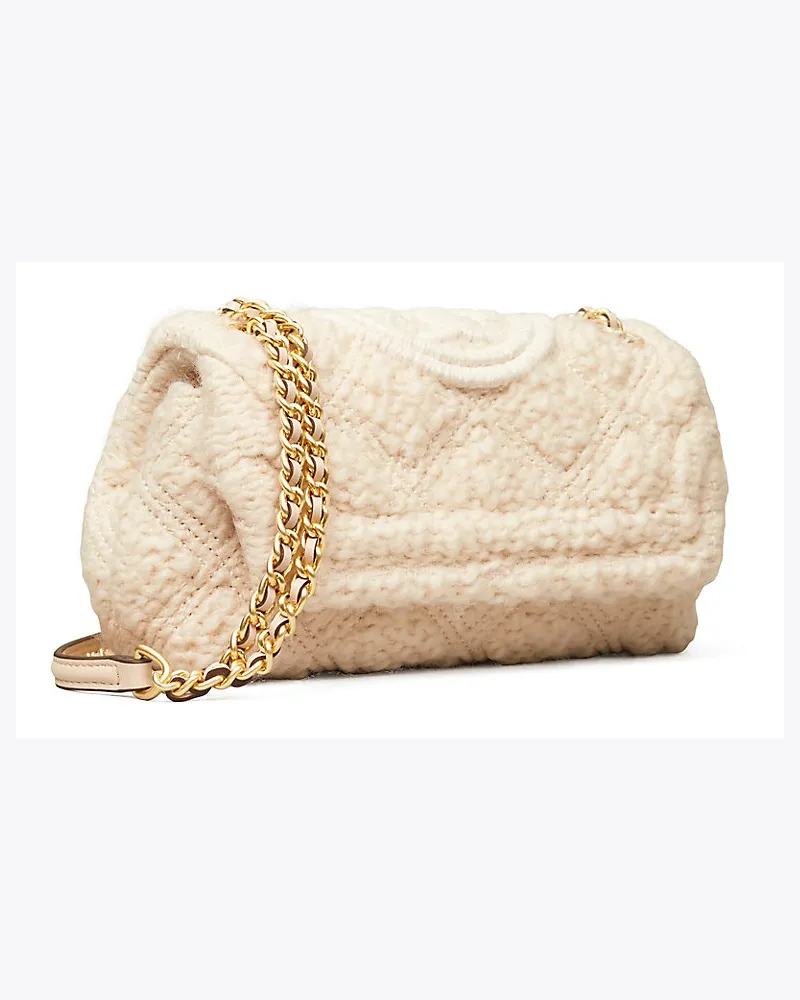 Tory Burch Weiche Fleming Mini Bag Aus Bouclé 