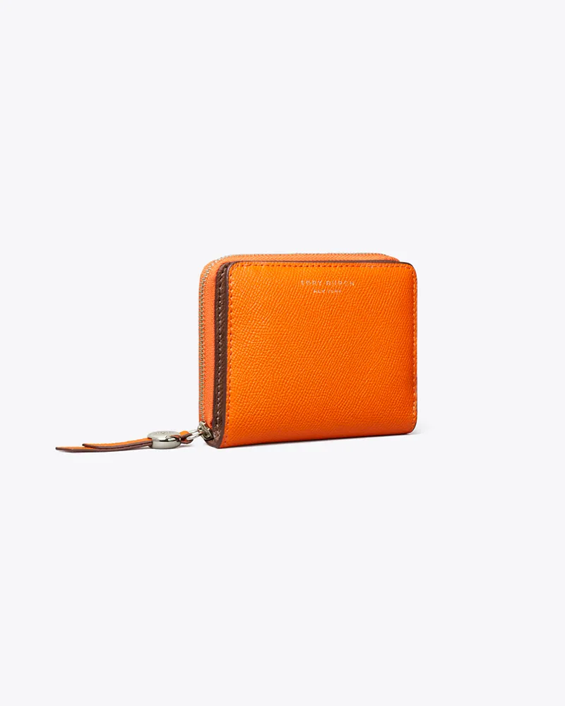 Tory Burch Damen Aufklappbare Romy Geldbörse Orange