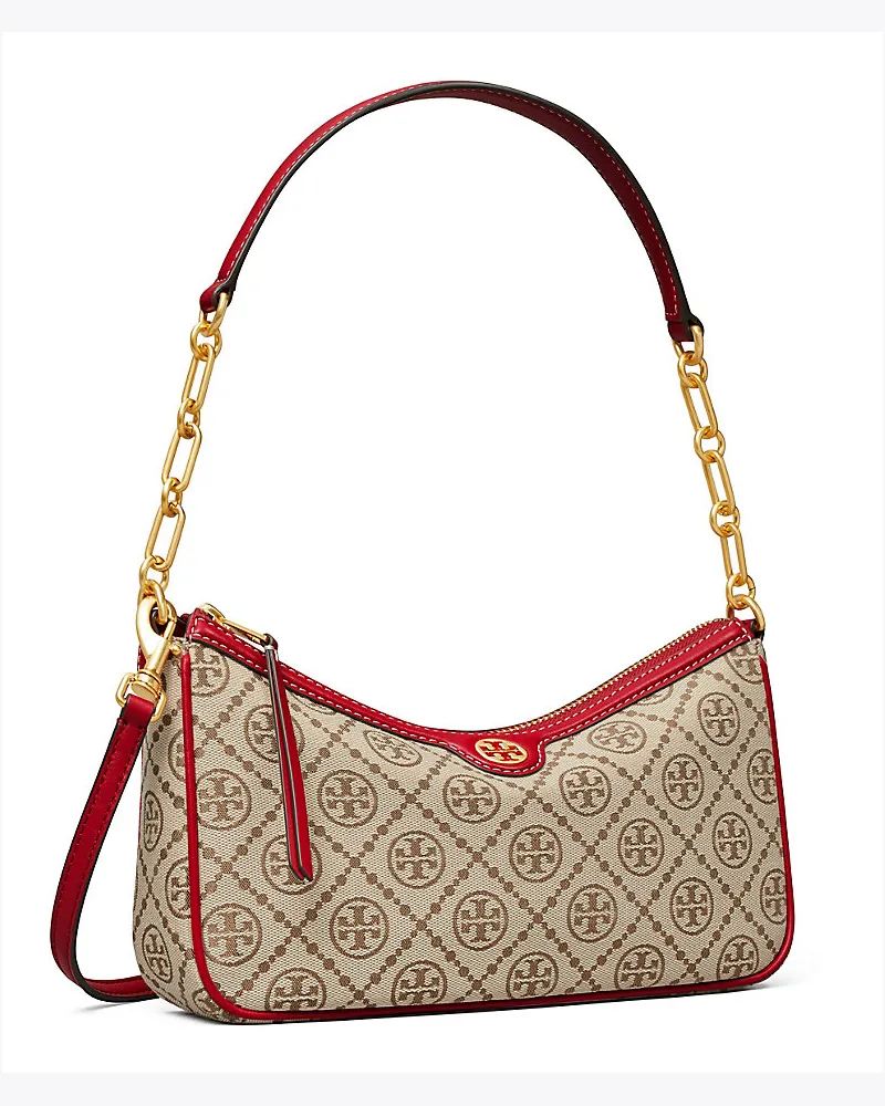 Tory Burch Studio Tasche Aus Jacquard Mit T-Monogramm 