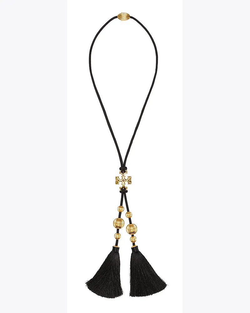 Tory Burch Lange Roxanne Quastenhalskette 