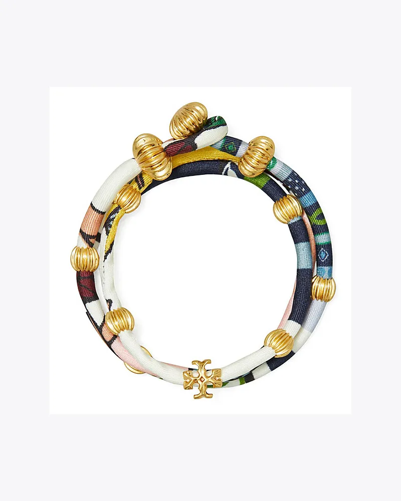Tory Burch Roxanne Wickelarmband Aus Seide 