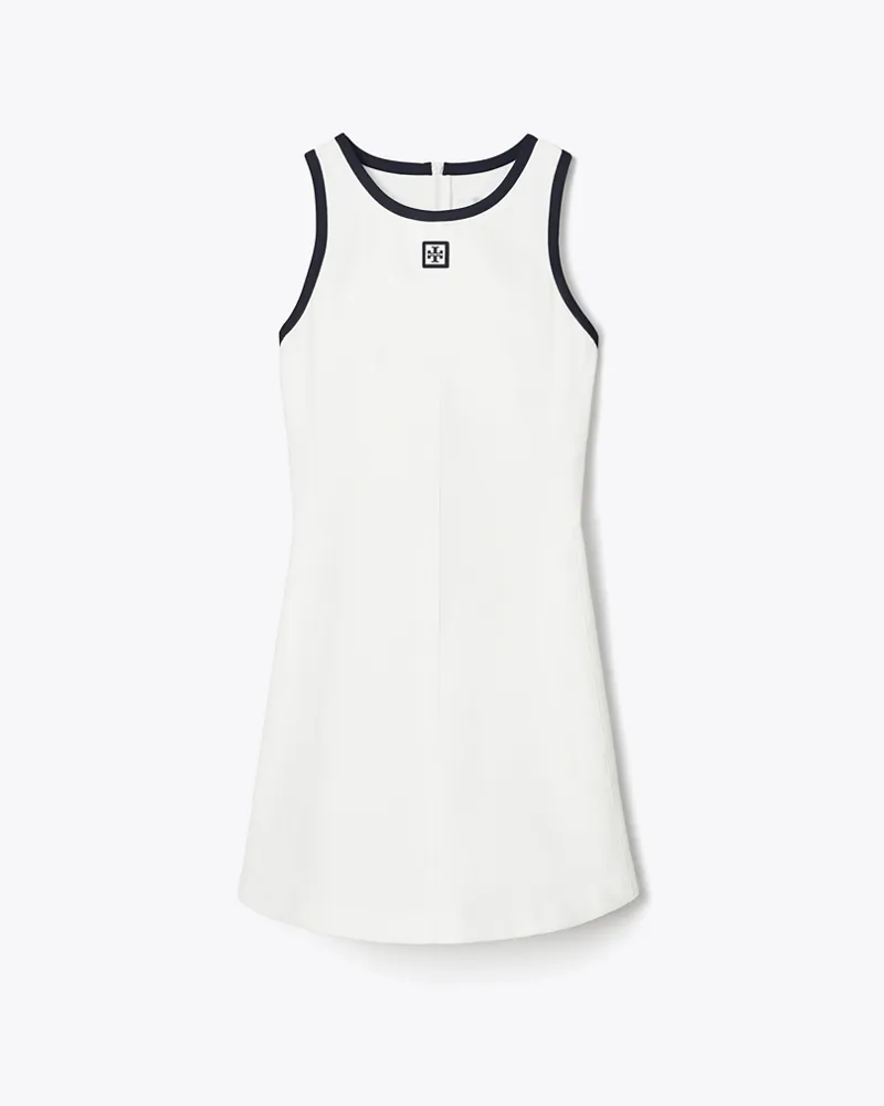 Tory Burch Damen Racerback-Tenniskleid aus Jersey Snow