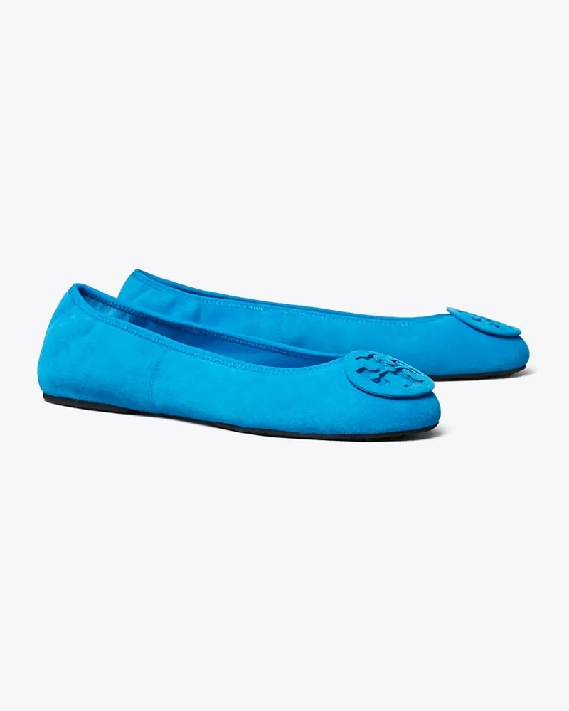 Tory Burch Damen Reva Travel Ballerina Deep