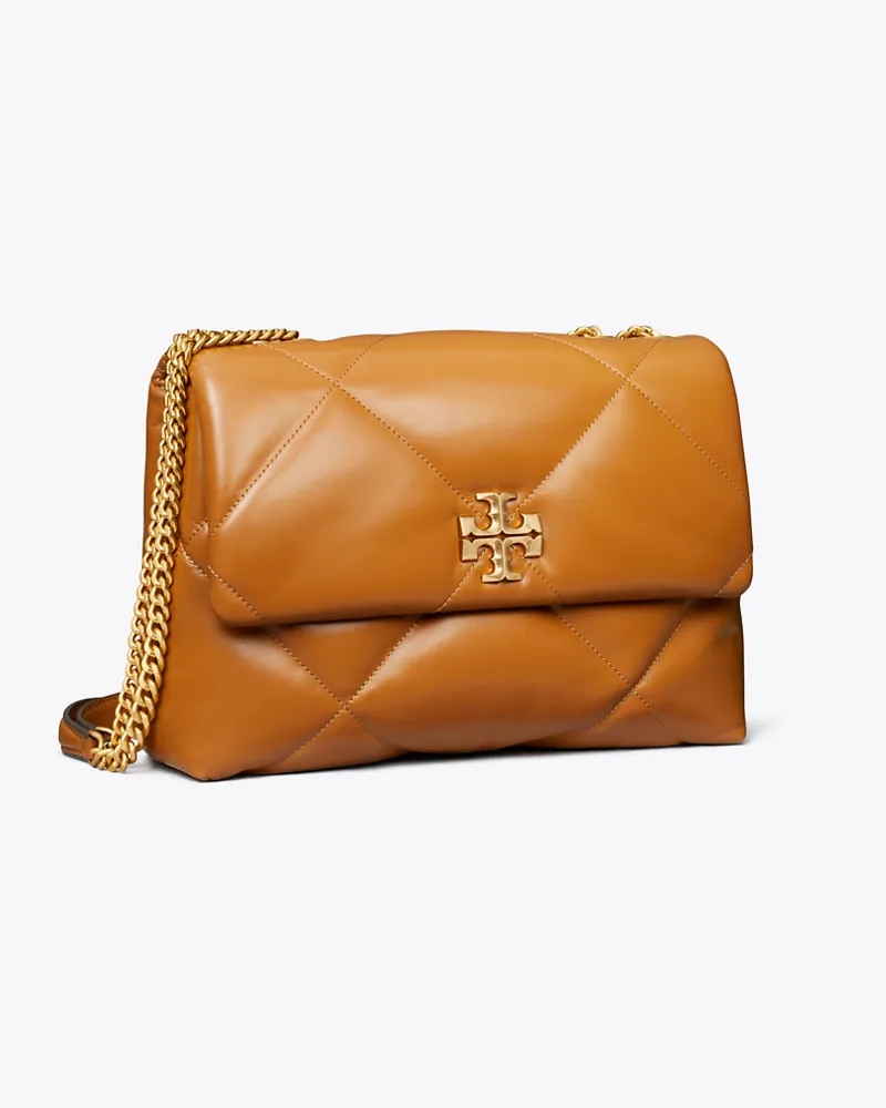Tory Burch Damen Wandelbare Kira Schultertasche mit Rautensteppung Classic