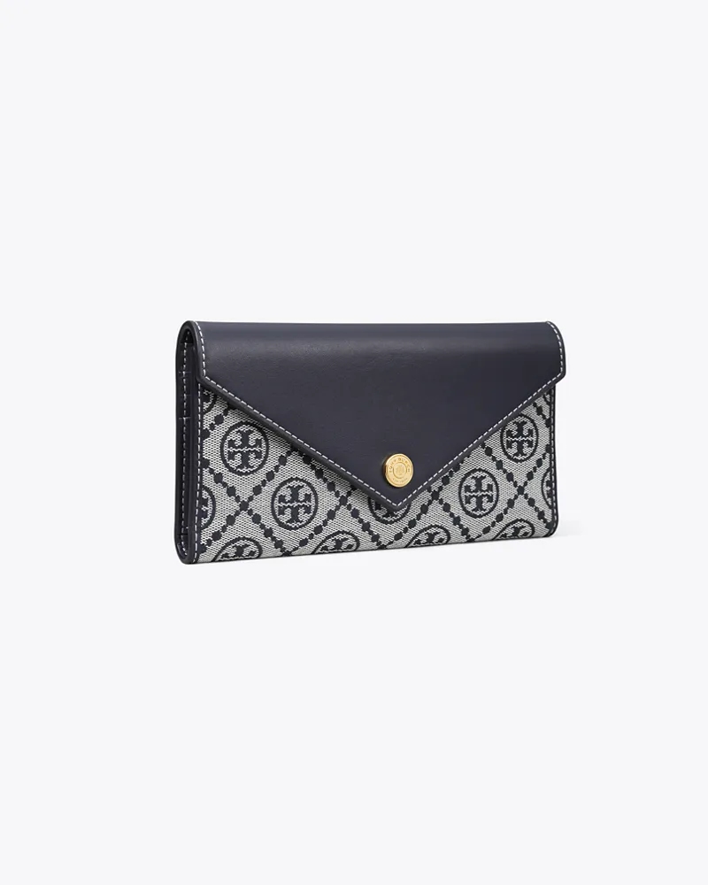 Tory Burch Damen T Monogram Envelope Wallet Tory
