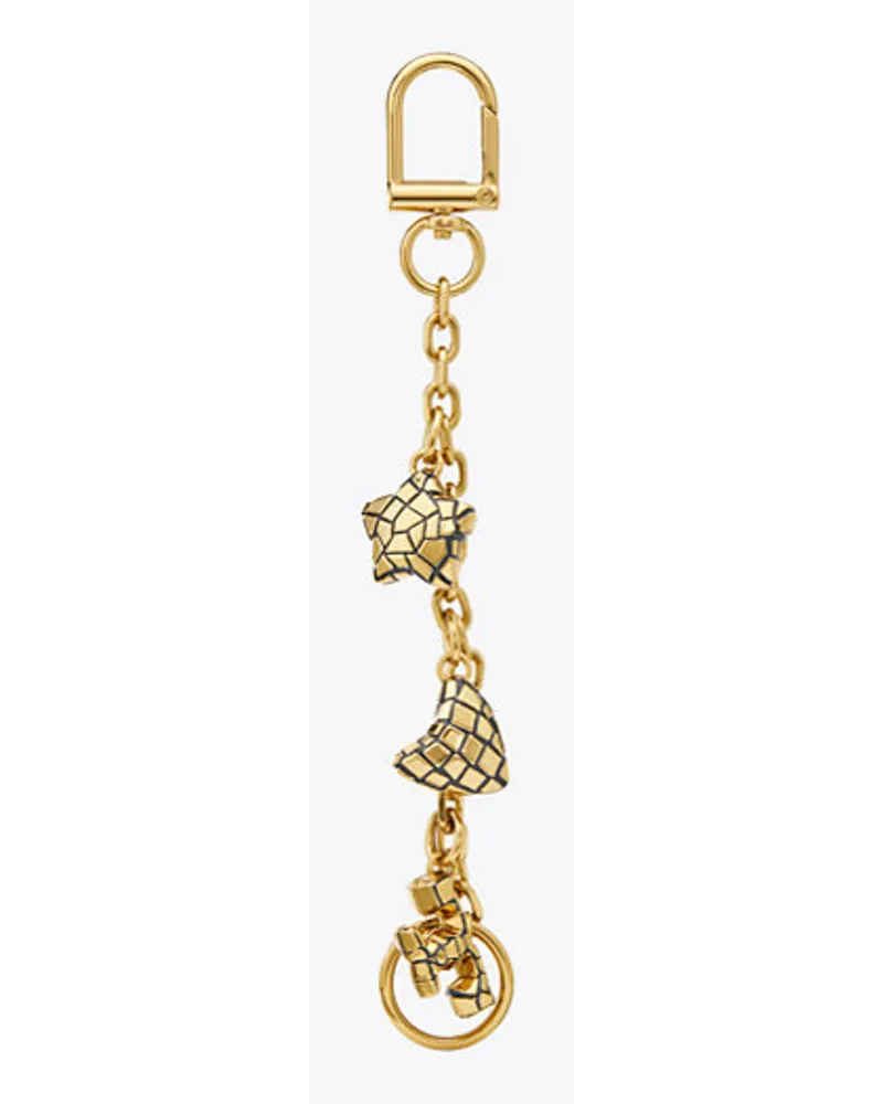 Tory Burch Charm Key Ring Rolled