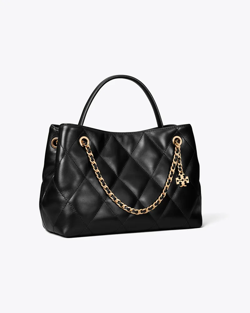 Tory Burch Kleine Fleming Carryall Black