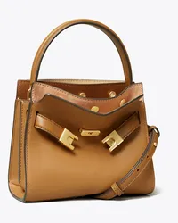 Tory Burch Petite Lee Radziwill Double Bag Tiramisu