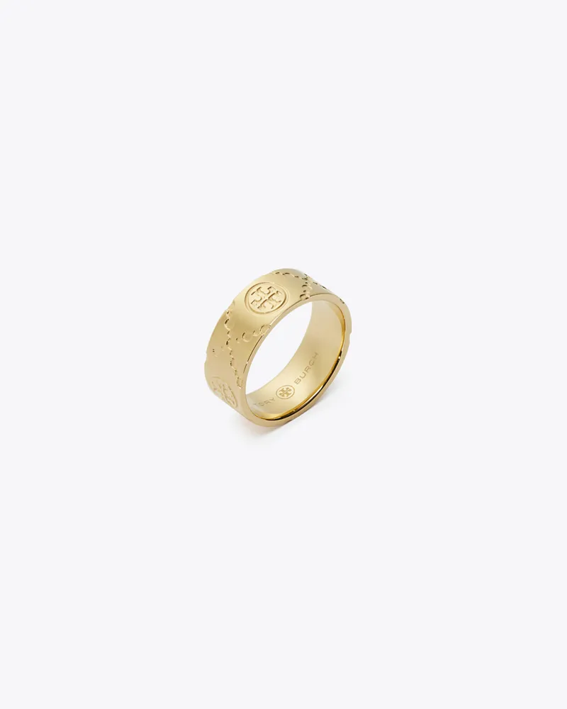 Tory Burch Damen Ring mit T-Monogramm Tory
