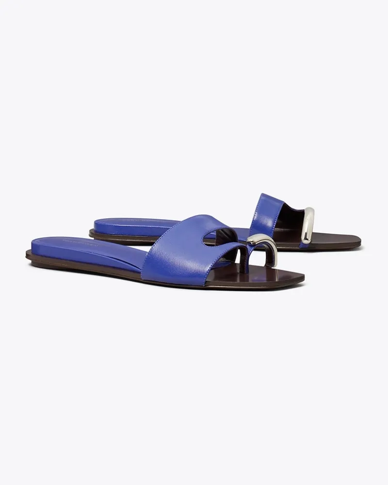 Tory Burch Damen Slide mit Piercing-Detail Ultra