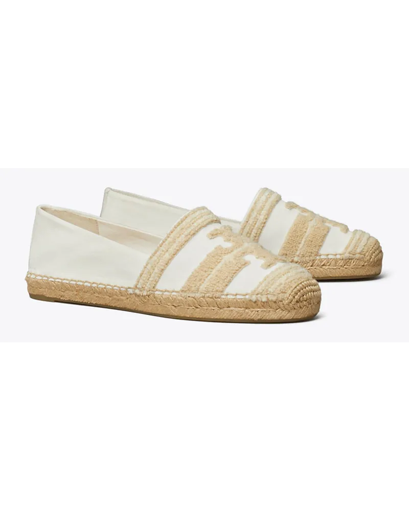 Tory Burch Double T Espadrille Natural