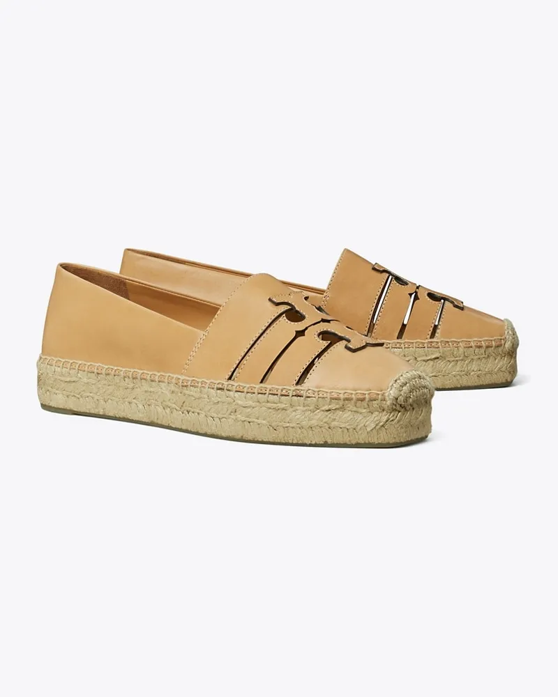 Tory Burch Damen Ines Plateau-Espadrille Camello