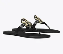 Damen Miller Sandale mit Metall-Logo