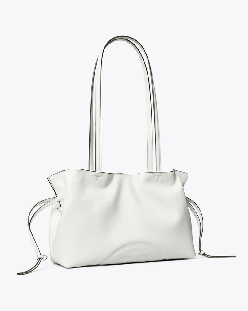 Tory Burch Damen Small Ella natuura™ Drawstring Tote Bianco