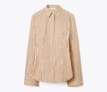 Damen Baumwollhemd mit Glockenärmeln